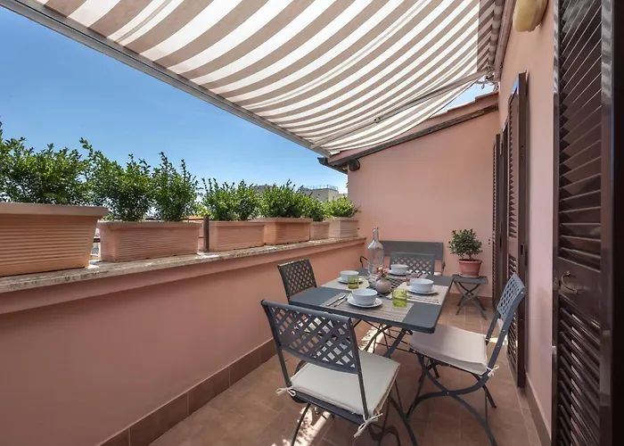 Apartament 4 Fontane Charming Terrace Rzym